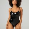 Christine Bodysuit Black Love - Schwarz Best