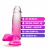 B Yours B Yours - Sugar Magnolia Dildo 17 Cm - Fuchsia Clearance