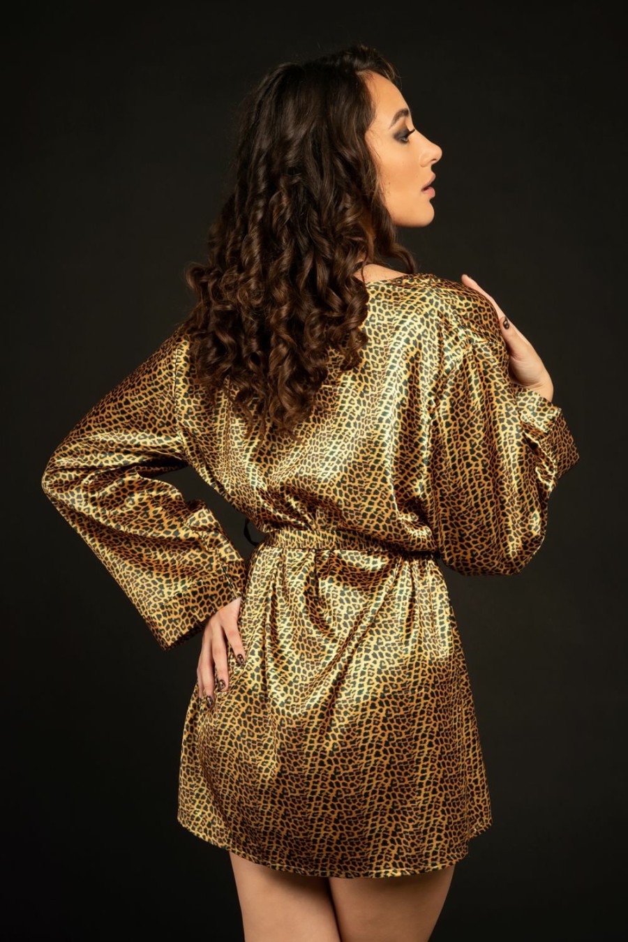 Panthra Panthra Mahsa Kimono - Leopard Clearance