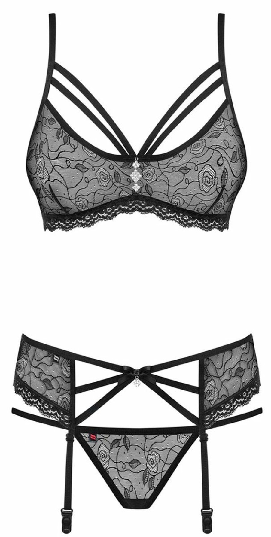 Obsessive Obsessive Dessous Set Schwarz Best