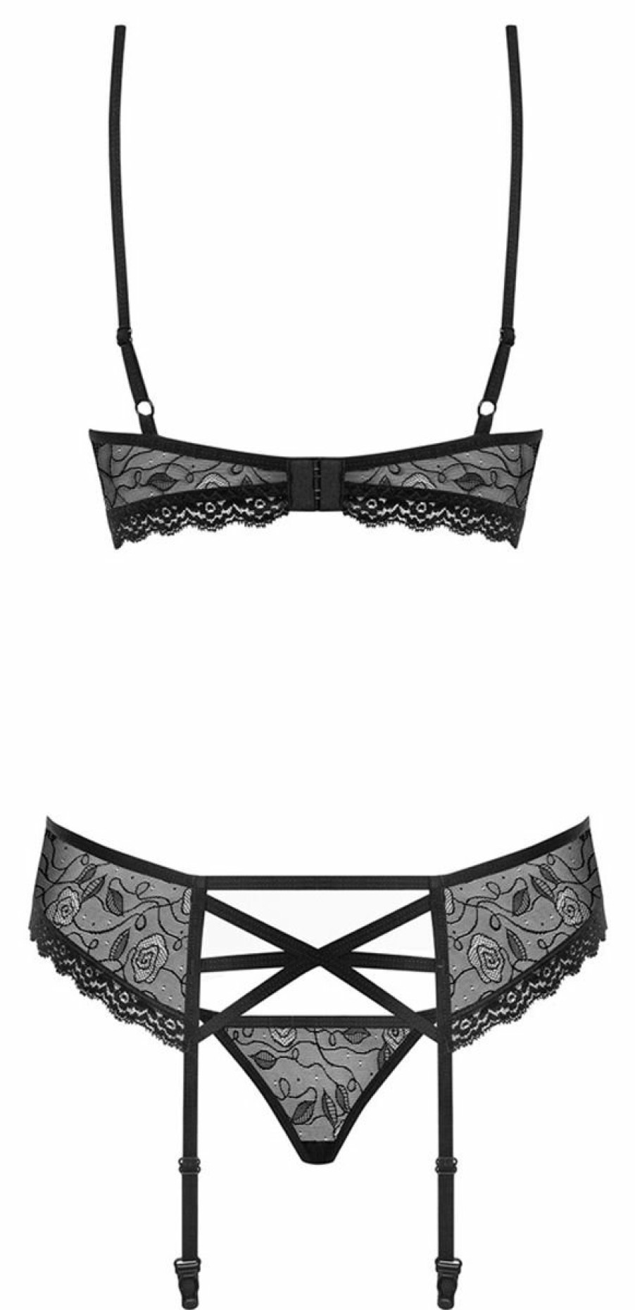 Obsessive Obsessive Dessous Set Schwarz Best