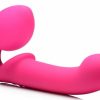 Strap U G-Pulse Vibratorischer Strapless Strap-On Vibrator Mit Fernbedienung - Rosa Clearance