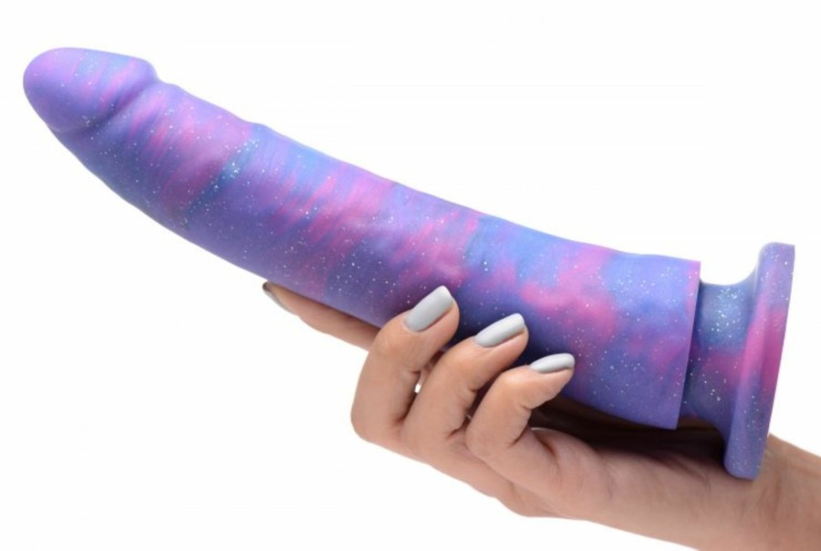 Strap U Magic Stick Silikondildo Mit Glitzer - 24 Cm New