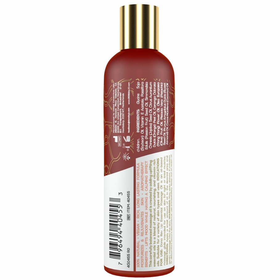 Dona-by-Jo Dona - Atherisches, Veganes Massageol Rev Up Mandarine & Ylang Ylang Hot