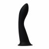 VOU Combo Dildo Mit Saugnapf - Black Hot