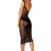 Obsessive Sexy Mesh-Kleid - Schwarz Hot