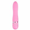 Easytoys - The Mini Vibe Collection Easytoys Mini-Vibrator Geriffelt In Pink Hot