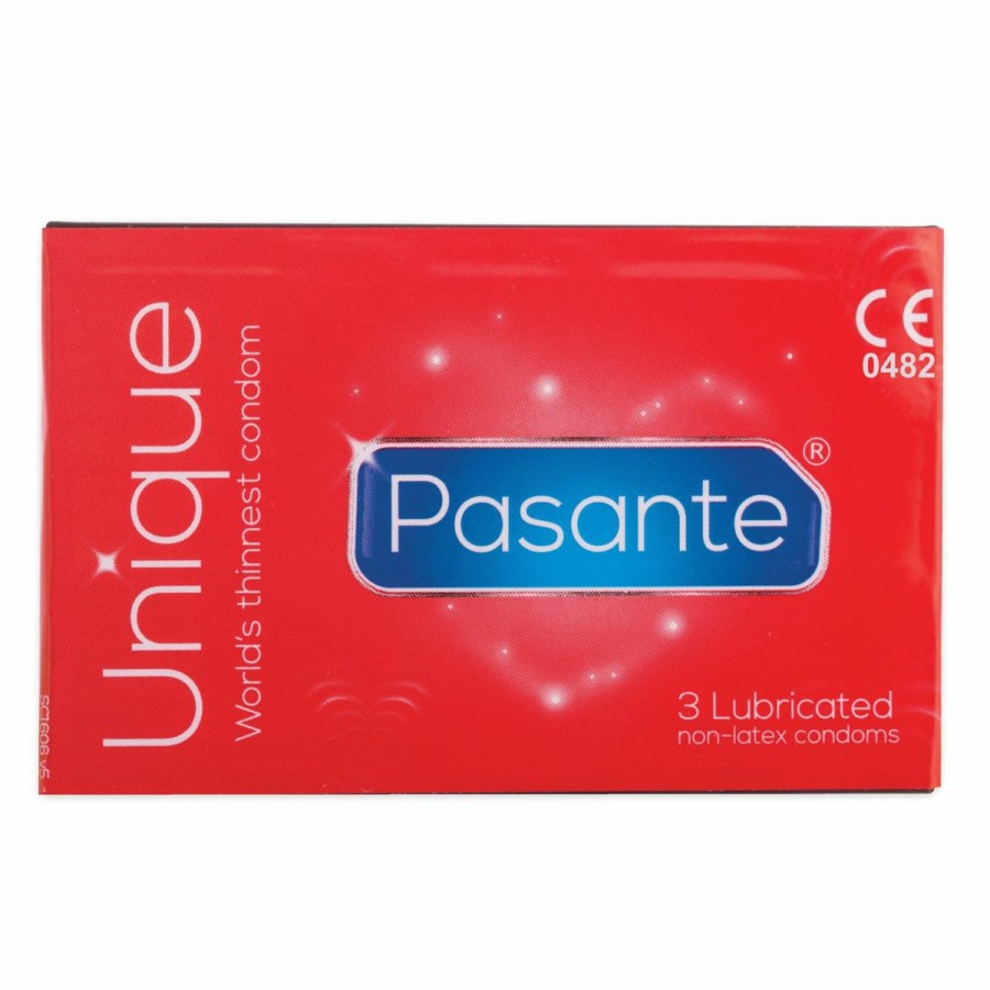 Pasante Pasante Unique Latexfreie Kondome 3 Stuck New