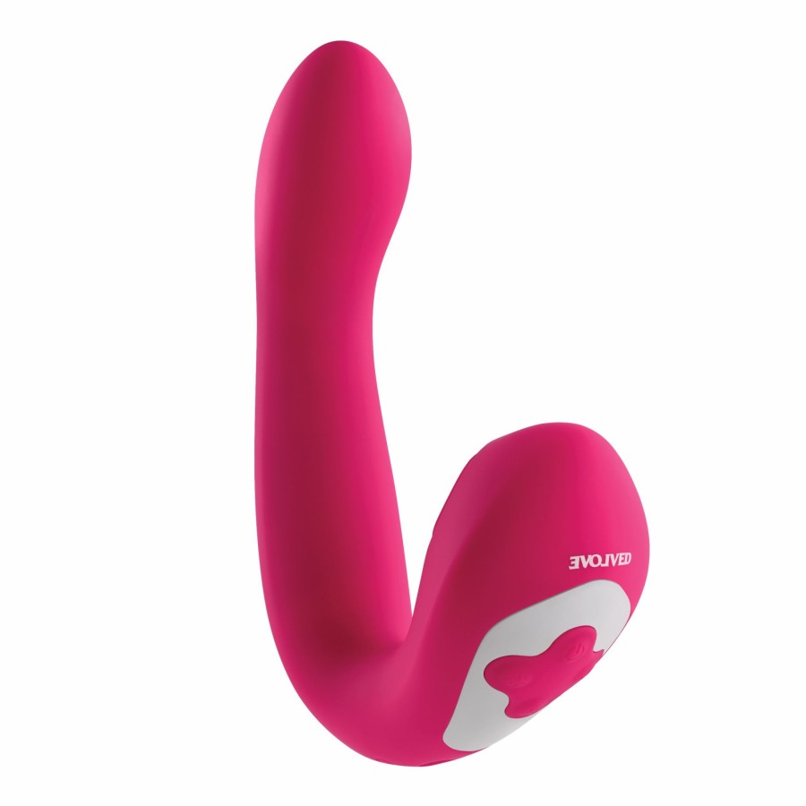 Evolved Novelties Evolved - Buck Wild Dual-End Vibrator - Rosa Clearance