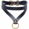 Master Series Bondage Baddie Halsband Mit O-Ring - Schwarz/Gold Online