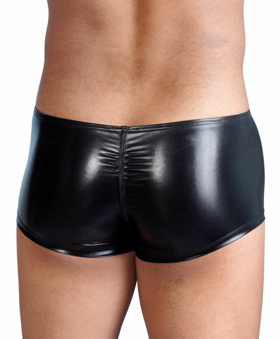 Svenjoyment Underwear Wetlook Heren Boxer Met Rits Clearance