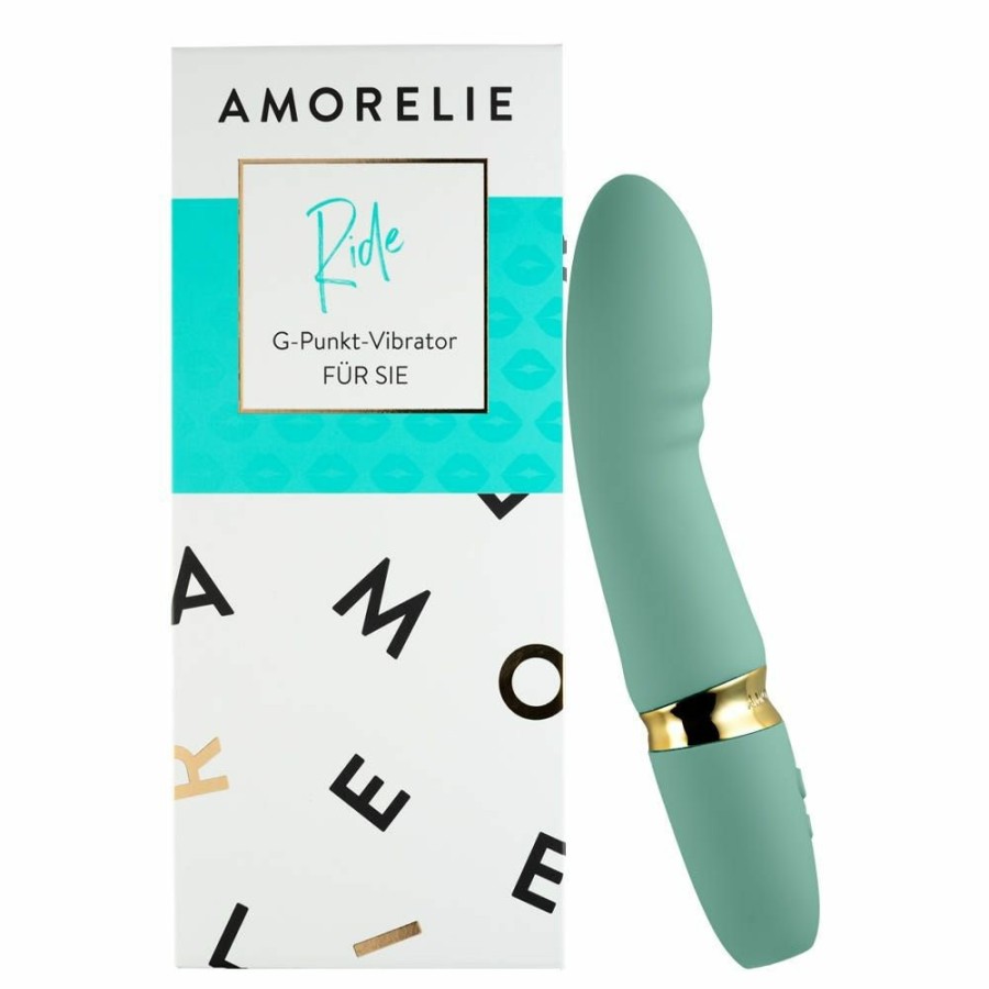 AMORELIE Ride G-Punkt-Vibrator - Mint Hot