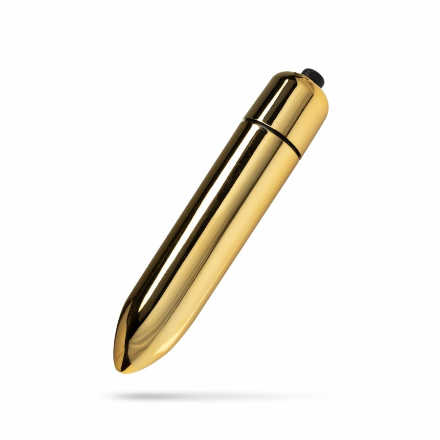 EasyToys Online Only Bullet Vibrator - Gold Hot