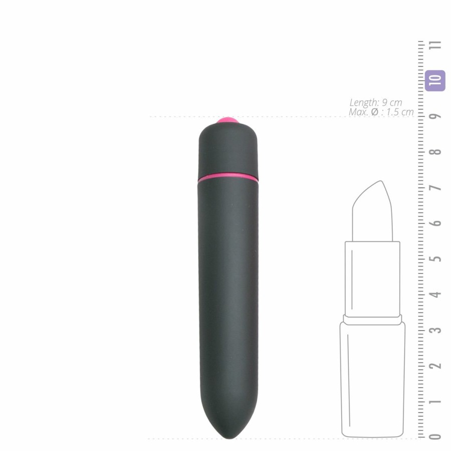 Easytoys - The Mini Vibe Collection Kugelvibrator Mit 10 Stufen In Schwarz Clearance