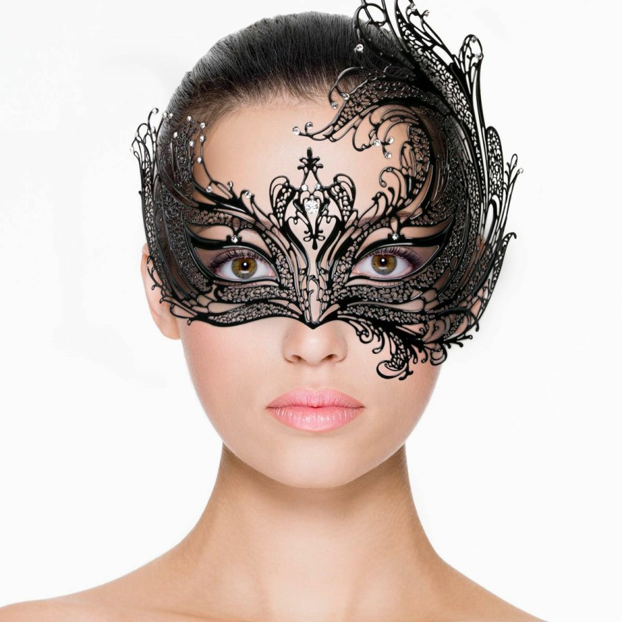 Easytoys Fetish Collection Venezianische Maske In Schwarz - Easytoys Online