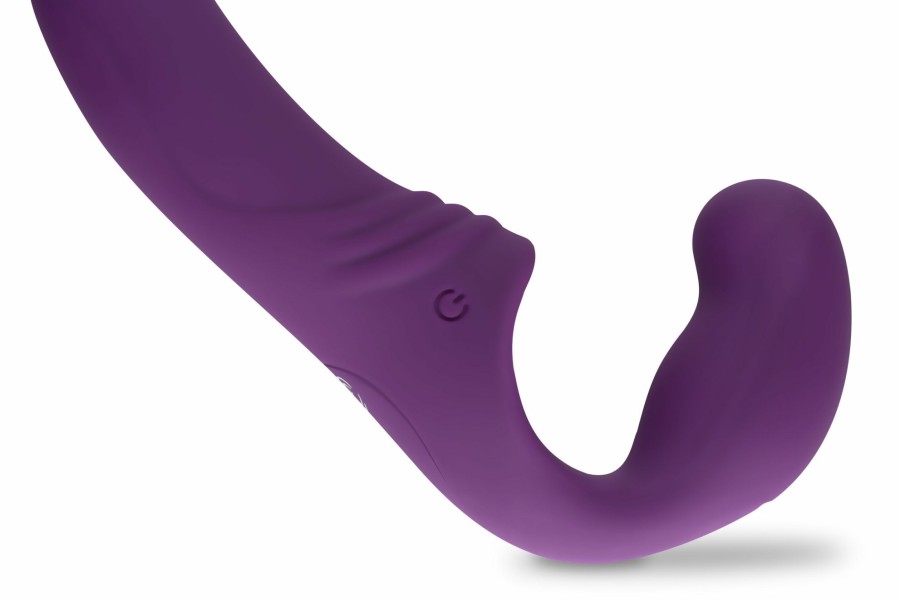 EasyToys - Vibe Collection Tragerloser Strap-On-Vibrator - Lila New