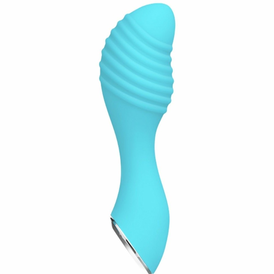 Evolved Novelties Evolved - Little Dipper Vibrator - Aqua Wholesale