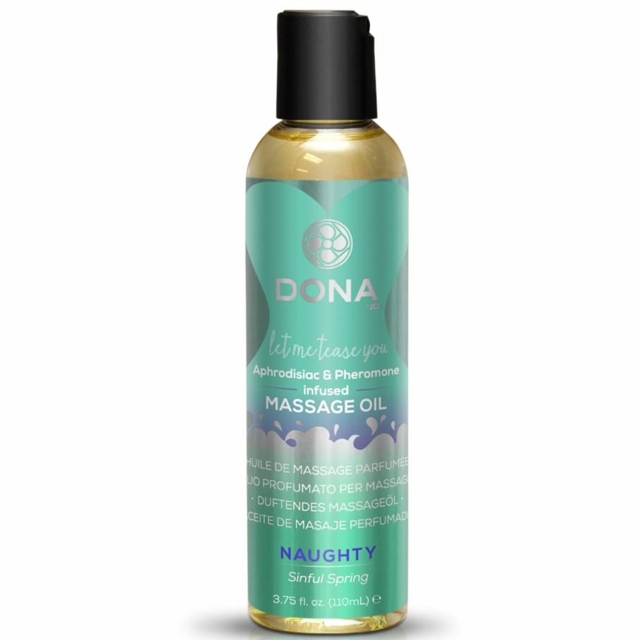 Dona-by-Jo Dona - Parfumiertes Massageol Naughty Sinful Spring - 110 Ml Hot