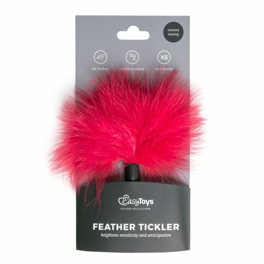 Easytoys Fetish Collection Kleiner Tickler - Rot Clearance