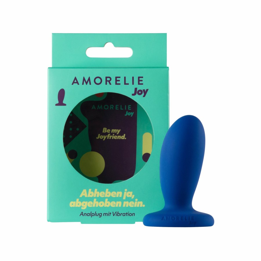 AMORELIE Joy Fly Analplug - Blau Wholesale