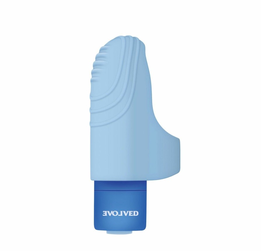 Evolved Novelties Evolved - Fingerlicious Finger-Vibrator - Blau Wholesale