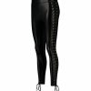 Hunkemu00f6ller Legging Mit Schnurung - Schwarz Wholesale