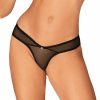 Obsessive Obsessive - Glandez Transparenter String - Schwarz Clearance