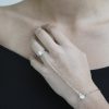 Otazu Otazu - Audrey Rhodiumbeschichtete Armband Mit Swarovski-Kristall Online