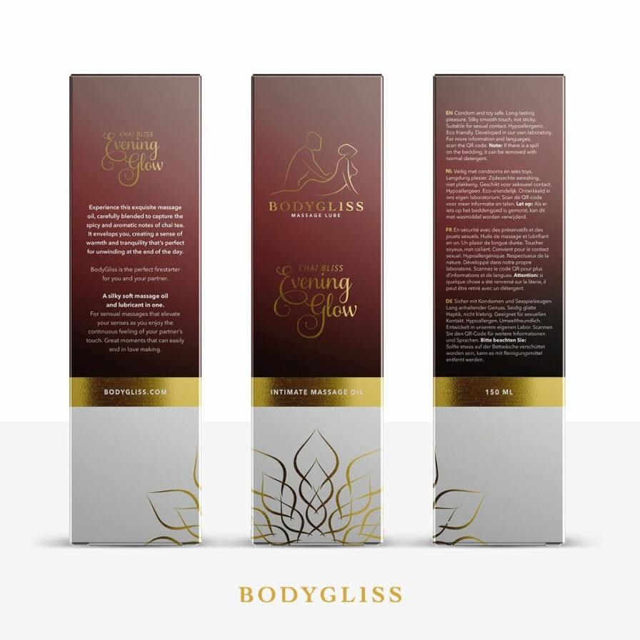 BodyGliss Bodygliss - Massageol Und Gleitmittel In Einem Chai Bliss - 150 Ml Hot