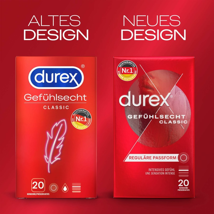 Durex Durex Gefuhlsecht Classic - 20 Stk Online