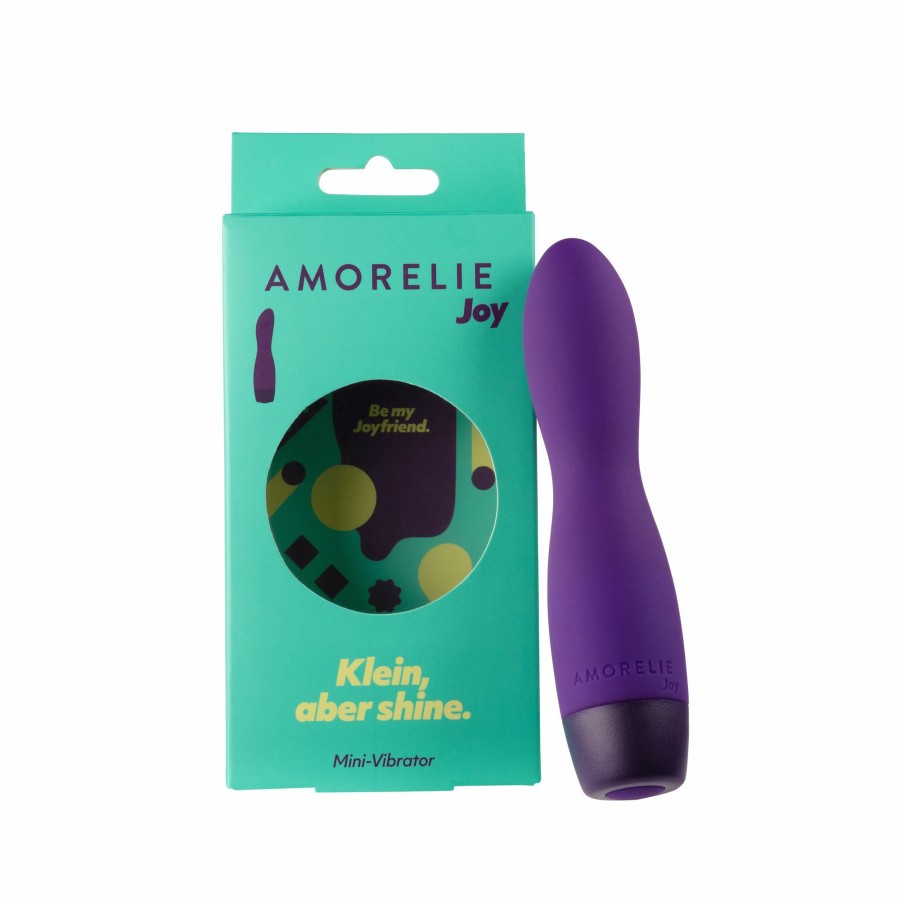 AMORELIE Joy Shine Mini-Vibrator - Lila Clearance