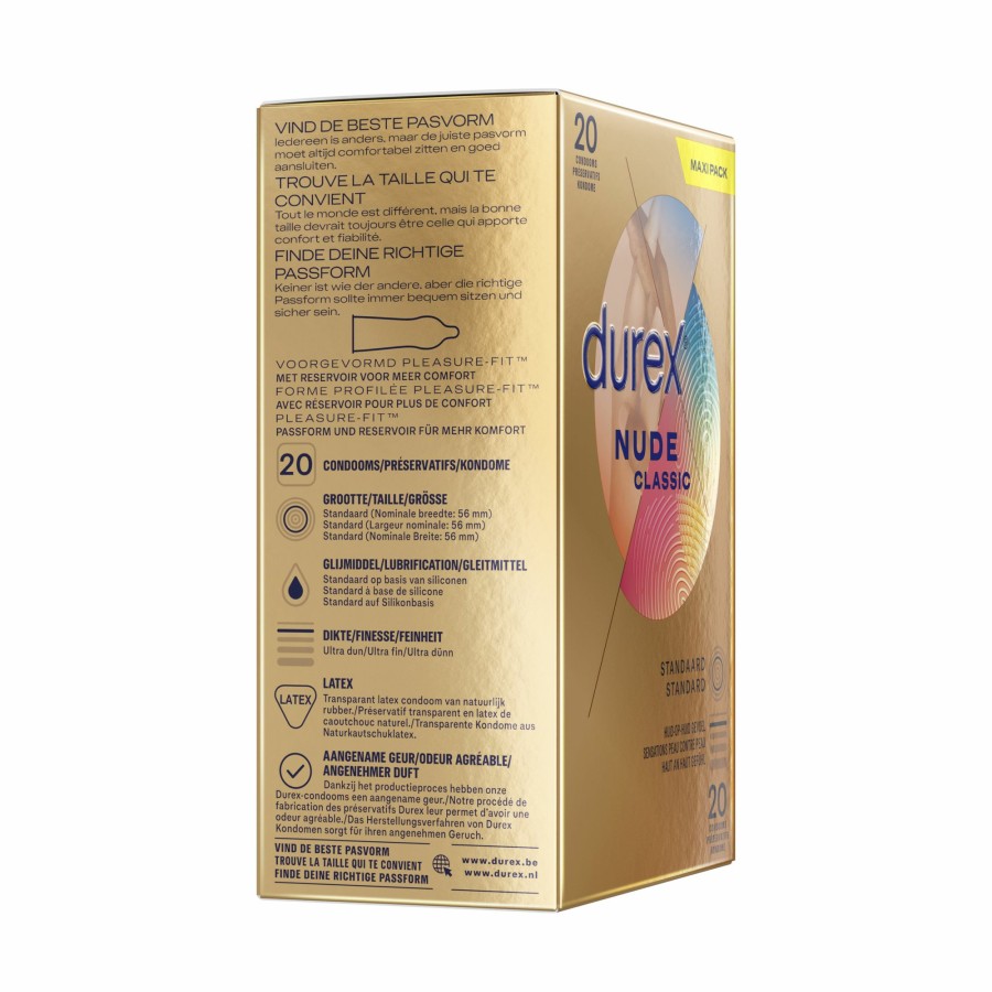 Durex Durex Kondome Nude - 20 Stuck Wholesale