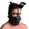 Master Series Puppy Play Maske Mit Ballknebel - Schwarz Best