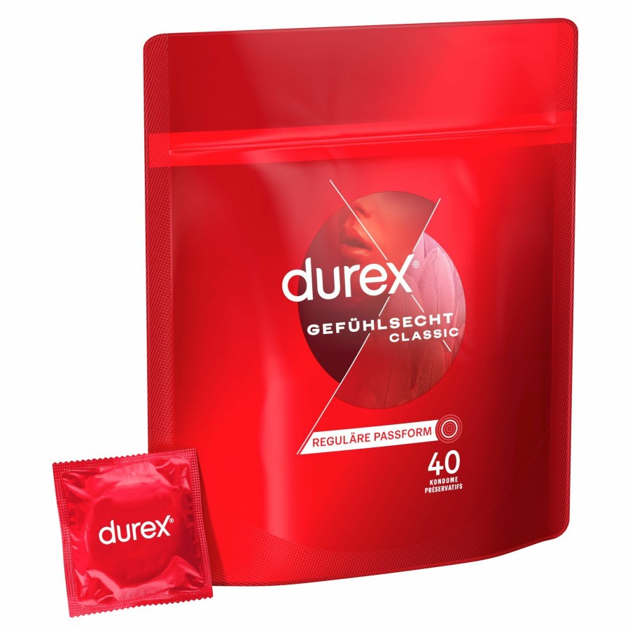 Durex Durex Gefuhlsecht Kondome - 40 Kondome Wholesale