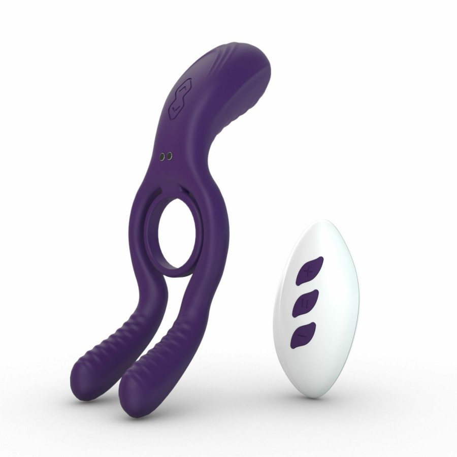 Tracy's Dog Tracy'S Dog - Remote Control Vibrating Penis Ring - Lila Online