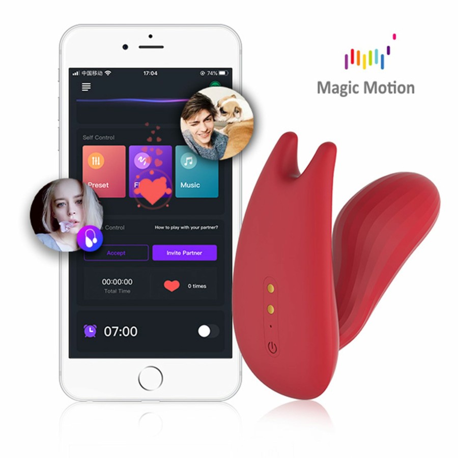 Magic Motion Magic Motion - Umi Smart Auflegevibrator Uni - App-Gesteuert New