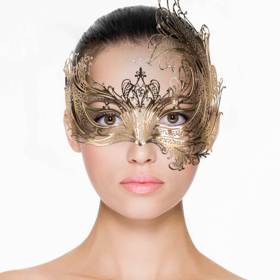 Easytoys Fetish Collection Venezianische Maske In Gold - Easytoys Clearance