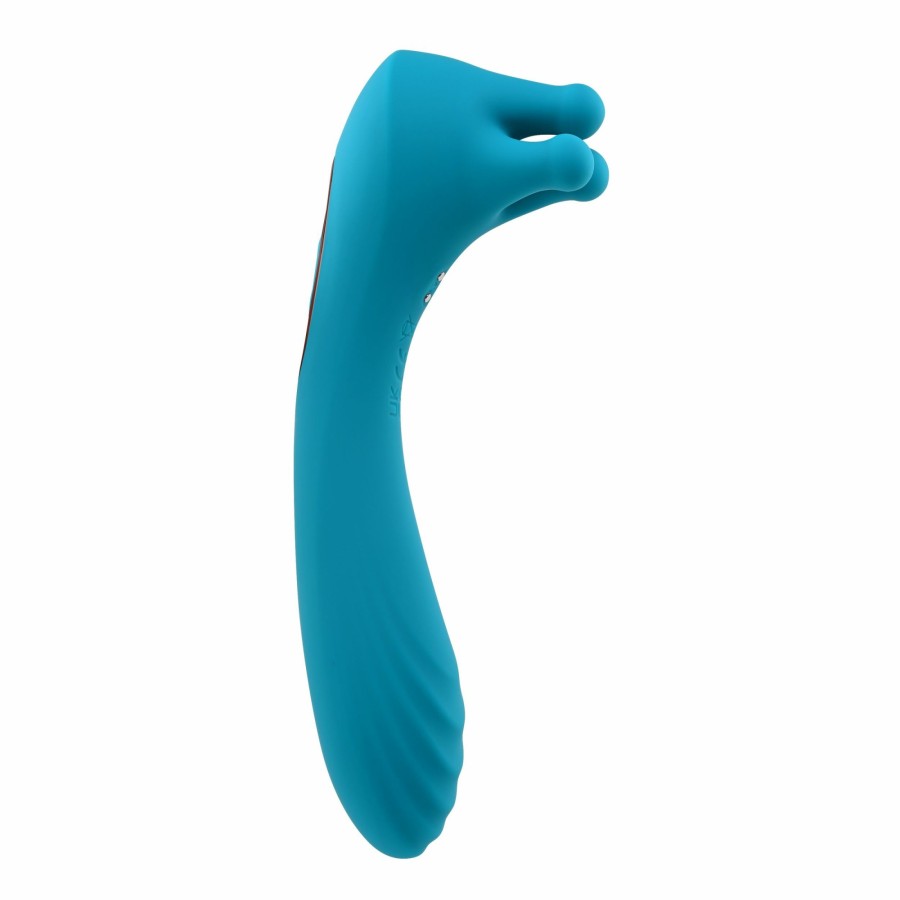 Evolved Novelties Evolved - Heads Or Tails Vibrator - Blau New