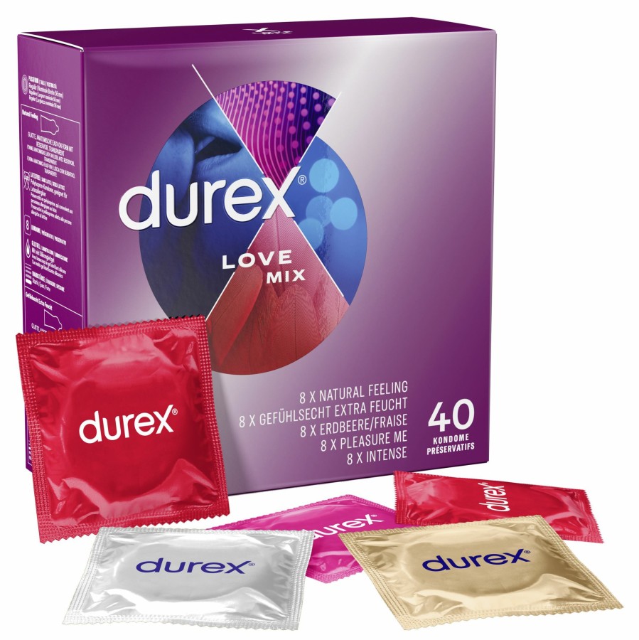 Durex Durex Love Mix - 40 Kondome Hot