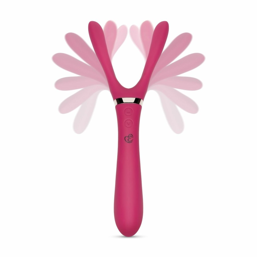 EasyToys Online Only Multifunktionsvibrator Mit Flexiblen Armen - Rosa Clearance