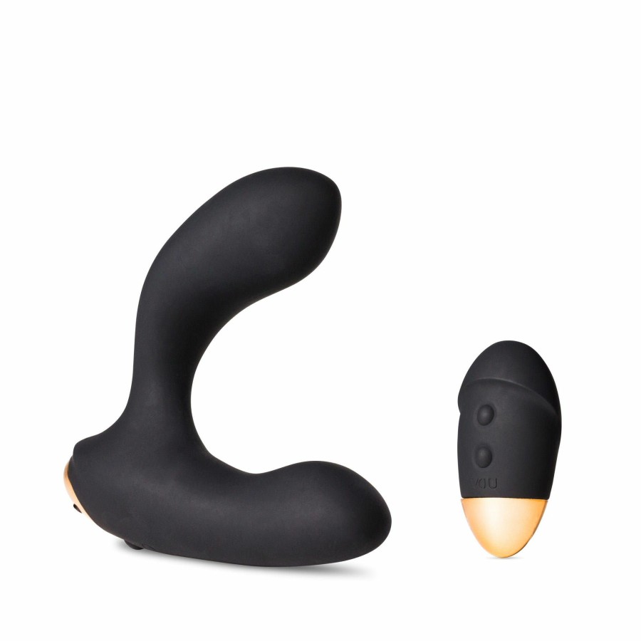 VOU Opaco Prostata-Vibrator - Schwarz Wholesale