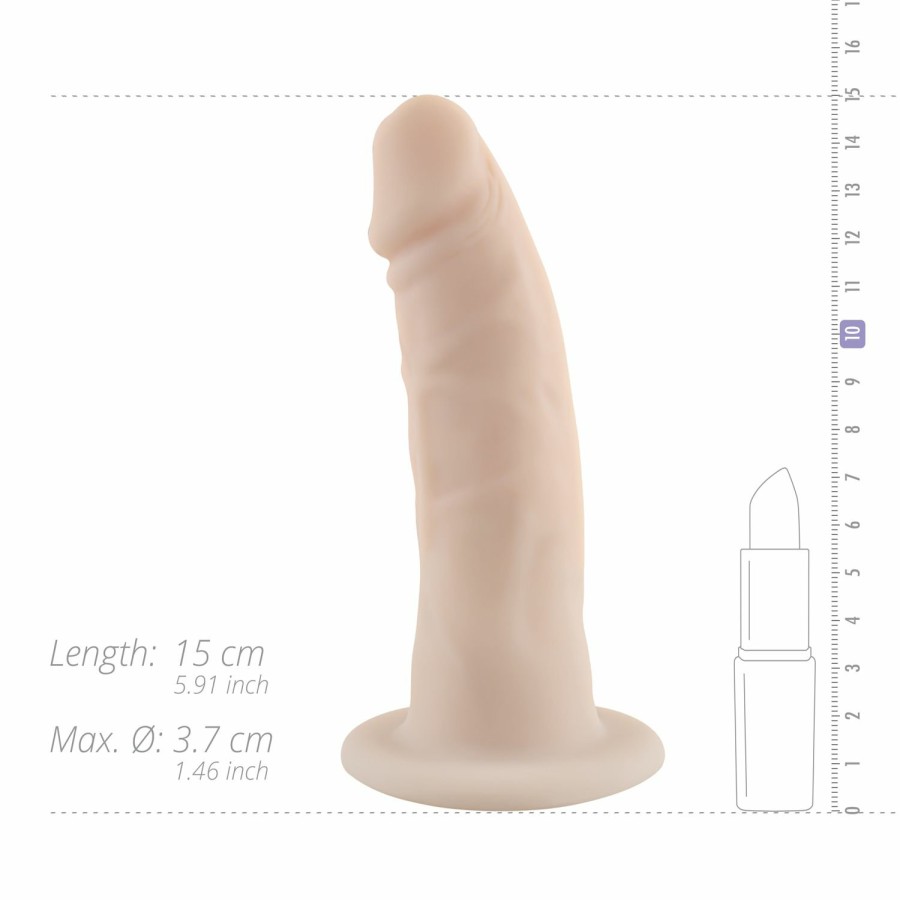 No-Parts No-Parts - Alex Realistischer Dildo 15 Cm Hot