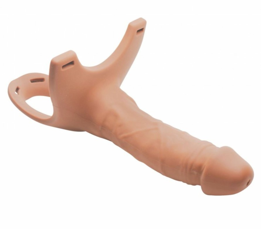 Size Matters Hohler Strap-On-Silikondildo Mit Gurtzeug Best