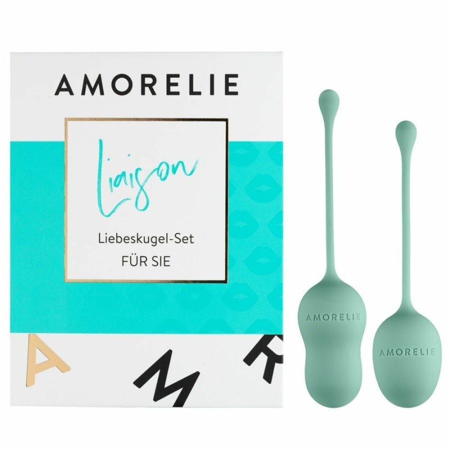 AMORELIE Liaison Liebeskugeln - Mint Hot