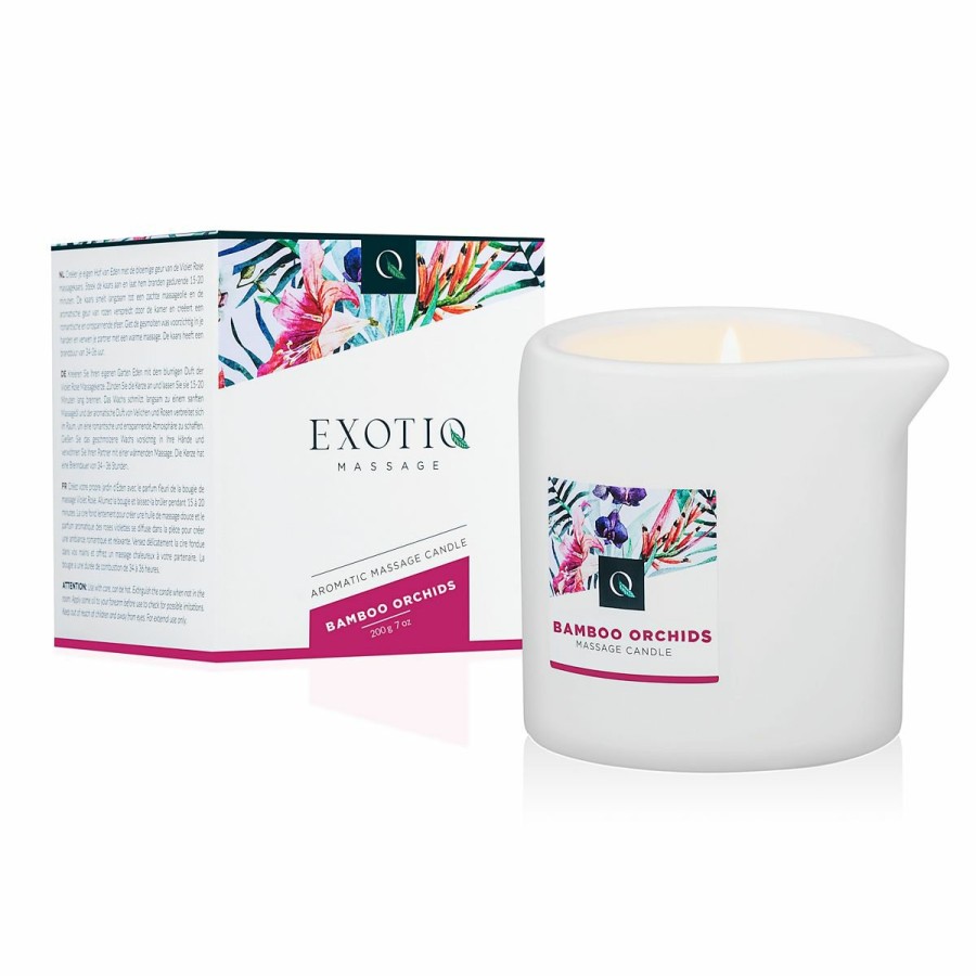 Exotiq Massage Exotiq Massagekerze Bamboo Orchids - 200G Best