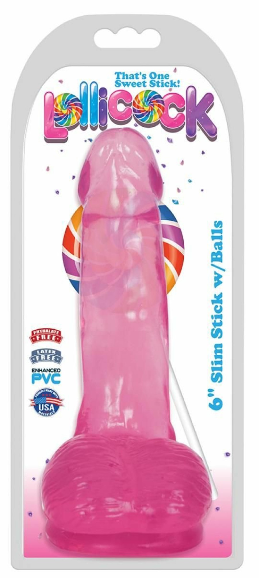 Lollicock Dildo Mit Hoden 15 Cm - Cherry Ice Wholesale