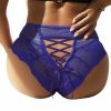 Christine Luxus-Slip Mit Spitze - Blau Online