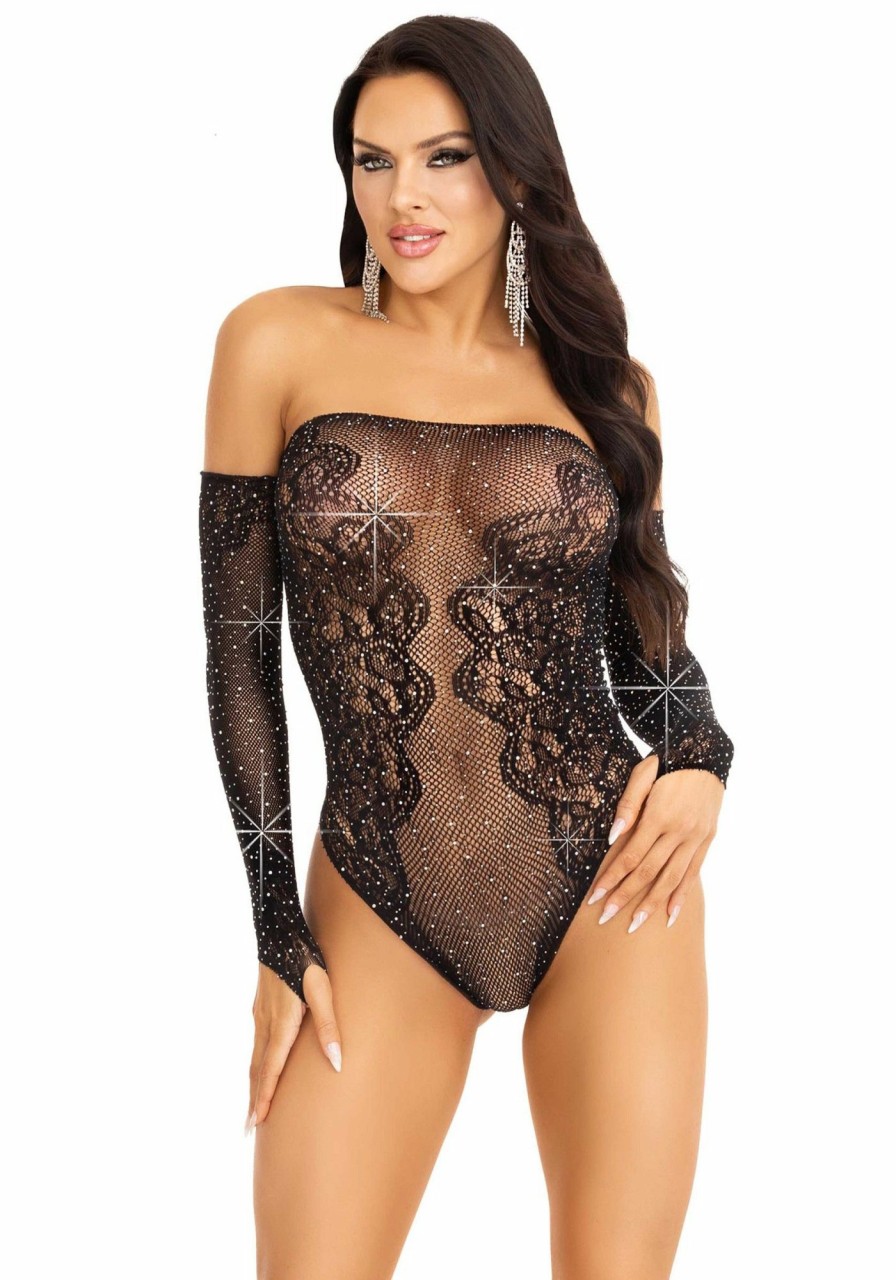 Leg Avenue Teddy Mit Off-Shoulder-Ausschnitt Wholesale