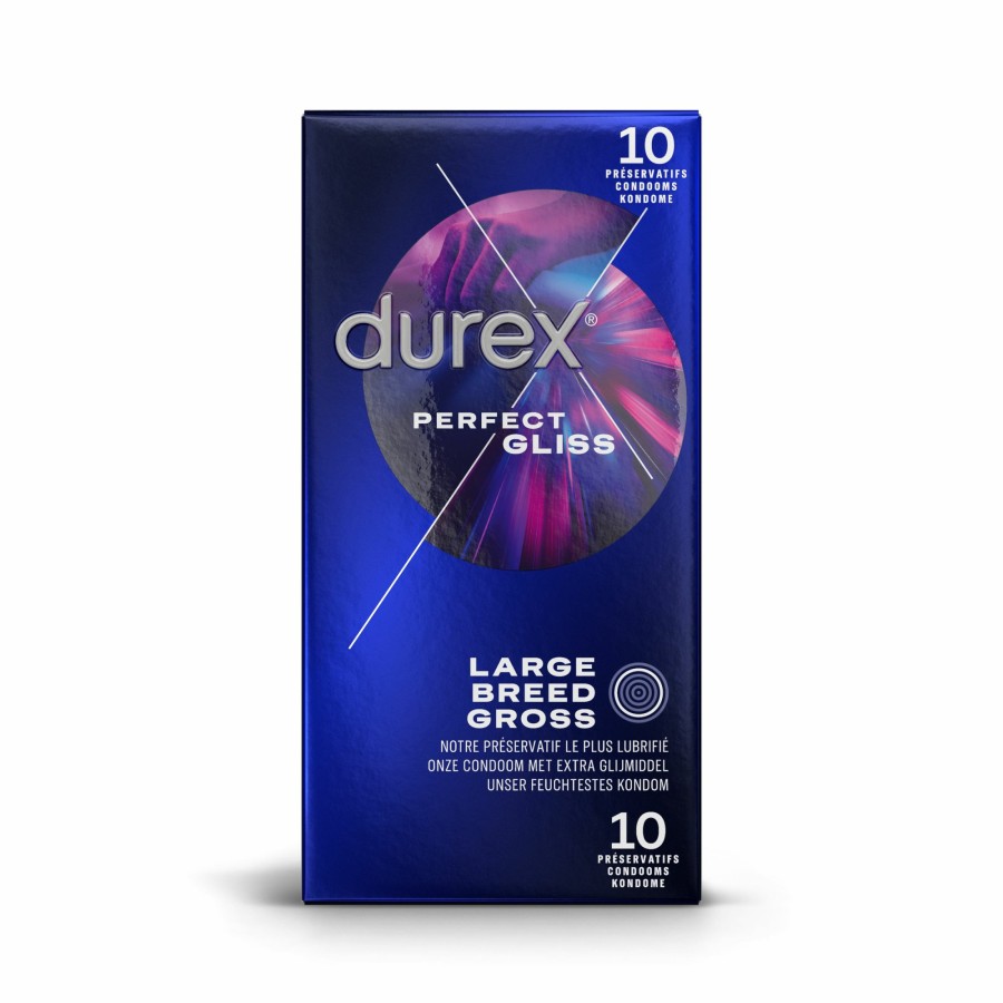 Durex Durex Perfect Gliss-Kondome - 10 Stuck Clearance