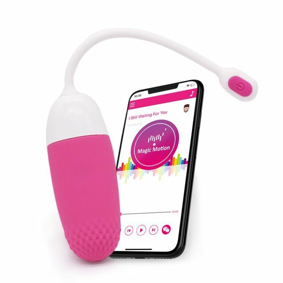 Magic Motion Magic Motion - Vini Per App Gesteuertes Vibro-Ei - Rosa/Weis Clearance